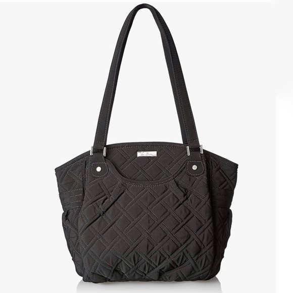 Vera Bradley Glenna Shoulder Bag in Black - Picture 1 of 9